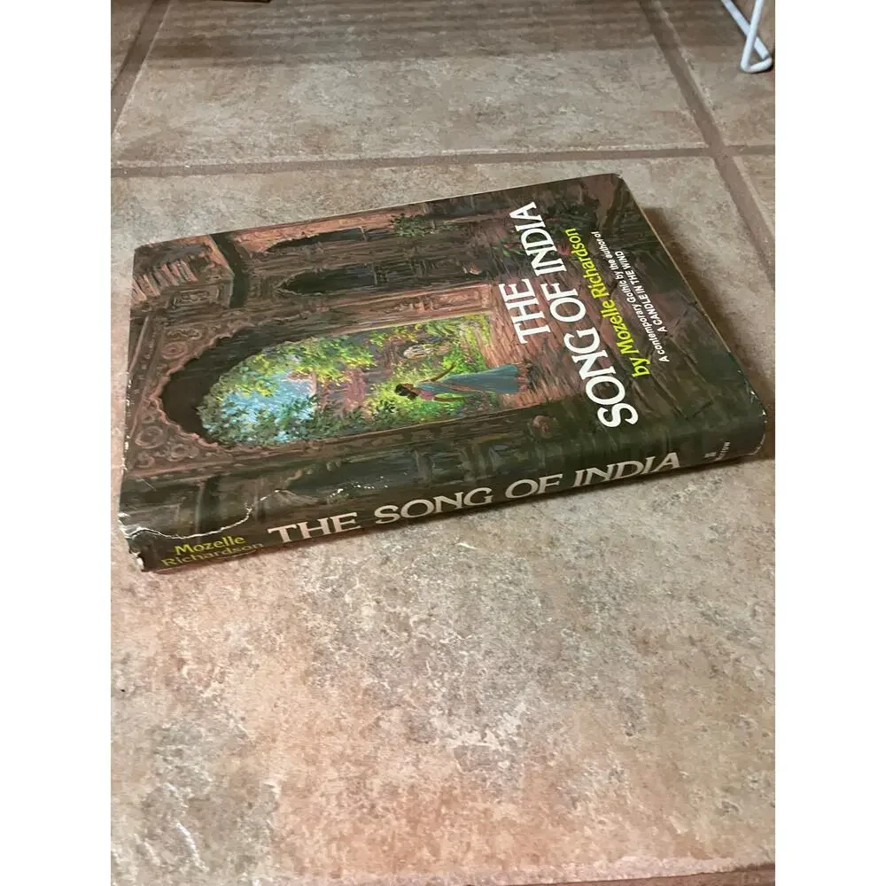 The Song of India Mozelle Richardson‎ Hardcover Book, Dust Jacket, 1975